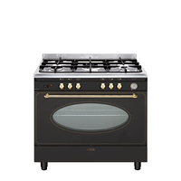 Glem Gas GU960CMR2 four et cuisinière Gaz Marron, Or A