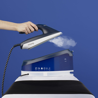 H.Koenig V7 Centrale vapeur 2600 W 1,5 L Semelle en céramique Bleu, Blanc