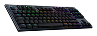 Logitech G G915 X LIGHTSPEED clavier Jouer USB + RF Wireless + Bluetooth AZERTY Français Noir