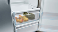 Bosch Serie 4 KAN93VIFP frigo américain Autoportante 580 L F Acier inoxydable