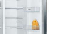 Bosch Serie 4 KAN93VIFP frigo américain Autoportante 580 L F Acier inoxydable
