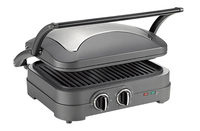 Cuisinart GR47E gaufrier et appareil à croque-monsieur 1600 W Gris, Acier inoxydable