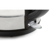 Domo DO9218WK bouilloire 1,2 L 2200 W Noir, Argent