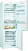 Bosch Serie 4 KGN49XWEA réfrigérateur-congélateur Autoportante 438 L E Blanc