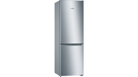 Bosch Serie 2 KGN33NLEB réfrigérateur-congélateur Autoportante 282 L E Acier inoxydable