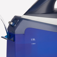 H.Koenig V7 Centrale vapeur 2600 W 1,5 L Semelle en céramique Bleu, Blanc