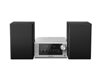 Panasonic SC-PM702 Système micro audio domestique 80 W Noir, Argent