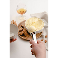 Fritel IM1252 sorbetière Coupe réfrigérante shake maker 2 L 12 W Noir, Acier inoxydable