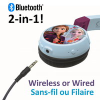 Lexibook Casque Audio 2-en-1 Bluetooth® &amp; Filaire