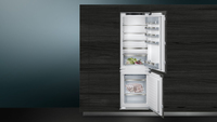 Siemens iQ500 KI86SADE0 réfrigérateur-congélateur Intégré (placement) 266 L E Blanc