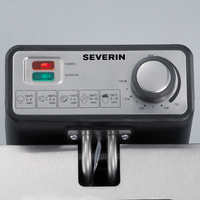 Severin FR 2431 Unique 3 L Autonome 2000 W Friteuse Acier inoxydable