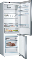Bosch Serie 6 KGE49AICA réfrigérateur-congélateur Pose libre 419 L C Acier inoxydable