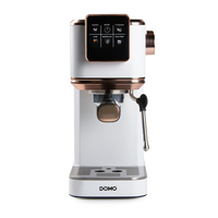 Domo DO746K machine à café Semi-automatique Machine à café 2-en-1 1,1 L