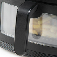 Domo DO540FR friteuse Unique 6 L Autonome 1500 W Friteuse d’air chaud Noir