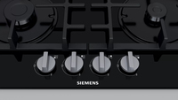 Siemens EN6B6HB90 plaque Noir Intégré (placement) 60 cm Gaz 4 zone(s)