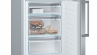 Bosch Serie 6 KGE398IBP réfrigérateur-congélateur Autoportante 343 L B Acier inoxydable