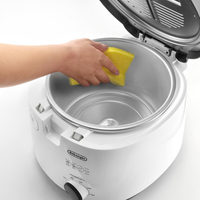 De’Longhi FS3021 Unique Autonome 1800 W Friteuse Gris, Blanc