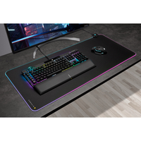 Corsair MM700 RGB Tapis de souris de jeu Noir