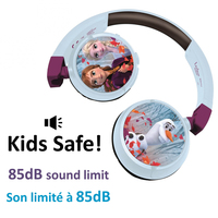 Lexibook Casque Audio 2-en-1 Bluetooth® &amp; Filaire