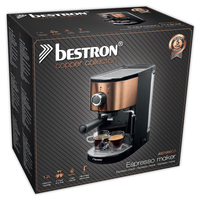 Bestron AES1000CO machine à café Semi-automatique Machine à expresso 1,2 L