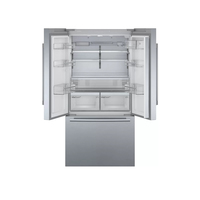 Bosch KFF96PIEP frigo américain Autoportante 573 L E Acier inoxydable