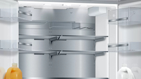 Bosch KFF96PIEP frigo américain Autoportante 573 L E Acier inoxydable