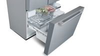 Bosch KFF96PIEP frigo américain Autoportante 573 L E Acier inoxydable