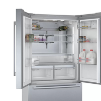 Bosch KFF96PIEP frigo américain Autoportante 573 L E Acier inoxydable
