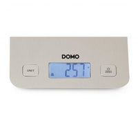 Domo DO9239W escabeaux de cuisine Beige Comptoir Rectangle Balance de ménage électronique