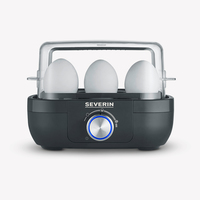 Severin EK 3166 cuiseur à œufs 6 œufs 420 W Noir