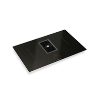 FABER S.p.A. Hob Galileo Smart BK Glass A830 Noir Intégré (placement) 83 cm Plaque avec zone à induction 4 zone(s)