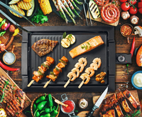 Bestron ABBQ2000CO raclette 2000 W Noir, Bronze
