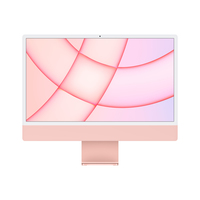 Apple iMac Apple M 61 cm (24&quot;) 4480 x 2520 pixels 8 Go 512 Go SSD PC All-in-One macOS Big Sur Wi-Fi 6 (802.11ax) Rose