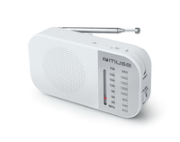 Muse M-025 RW Radio portable Analogique Blanc