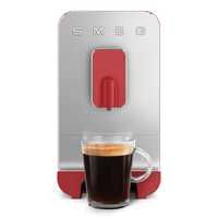 Smeg BCC01RDMEU machine à café Entièrement automatique Machine à expresso 1,4 L