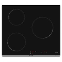 Brandt BPI1631UB plaque Noir Intégré (placement) 60 cm Plaque avec zone à induction 3 zone(s)