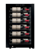 La Sommelière COLLECTION refroidisseur à vin Refroidisseur de vin compresseur Pose libre Noir 22 bouteille(s)