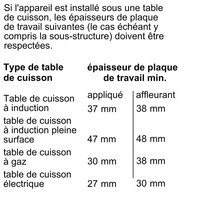 Neff N 50 Four intégrable avec fonction vapeur 60 x 60 cm Inox