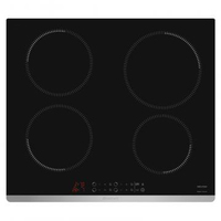 Brandt BPI1641UX plaque Noir Intégré (placement) 60 cm Plaque avec zone à induction 4 zone(s)