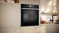 Neff B64VT73N0 four 71 L A+ Noir, Acier inoxydable