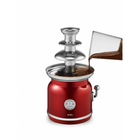 Simeo FCH450 fontaine à chocolat Rouge, Acier inoxydable 90 W