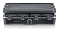 Severin RG 9670 raclette 8 personne(s) 1400 W Noir