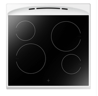 Amica ACV7005RB four et cuisinière Electrique Plaque avec zone à induction Blanc A