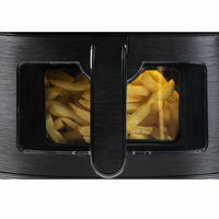 Domo DO540FR friteuse Unique 6 L Autonome 1500 W Friteuse d’air chaud Noir