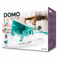 Domo DO7118S Centrale vapeur 2400 W 1,5 L Semelle en céramique Vert, Blanc