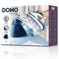 Domo DO1022S Centrale vapeur 3000 W 1,8 L Semelle en céramique Bleu, Blanc