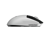 Logitech G PRO X2 SUPERSTRIKE souris Gaming Droitier RF Wireless + USB Type-C Optique 44000 DPI