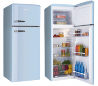 Amica AR7252LB réfrigérateur-congélateur Pose libre 246 L E Bleu