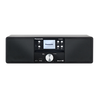 Panasonic HiFi Micro Anlage DAB+ SC-DM202EG-K schwarz mit Bluetooth Système micro audio domestique 24 W Noir