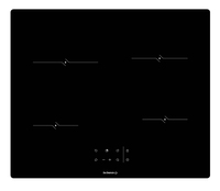 De Dietrich DPV4601B plaque Noir Intégré 65 cm Céramique 4 zone(s)
